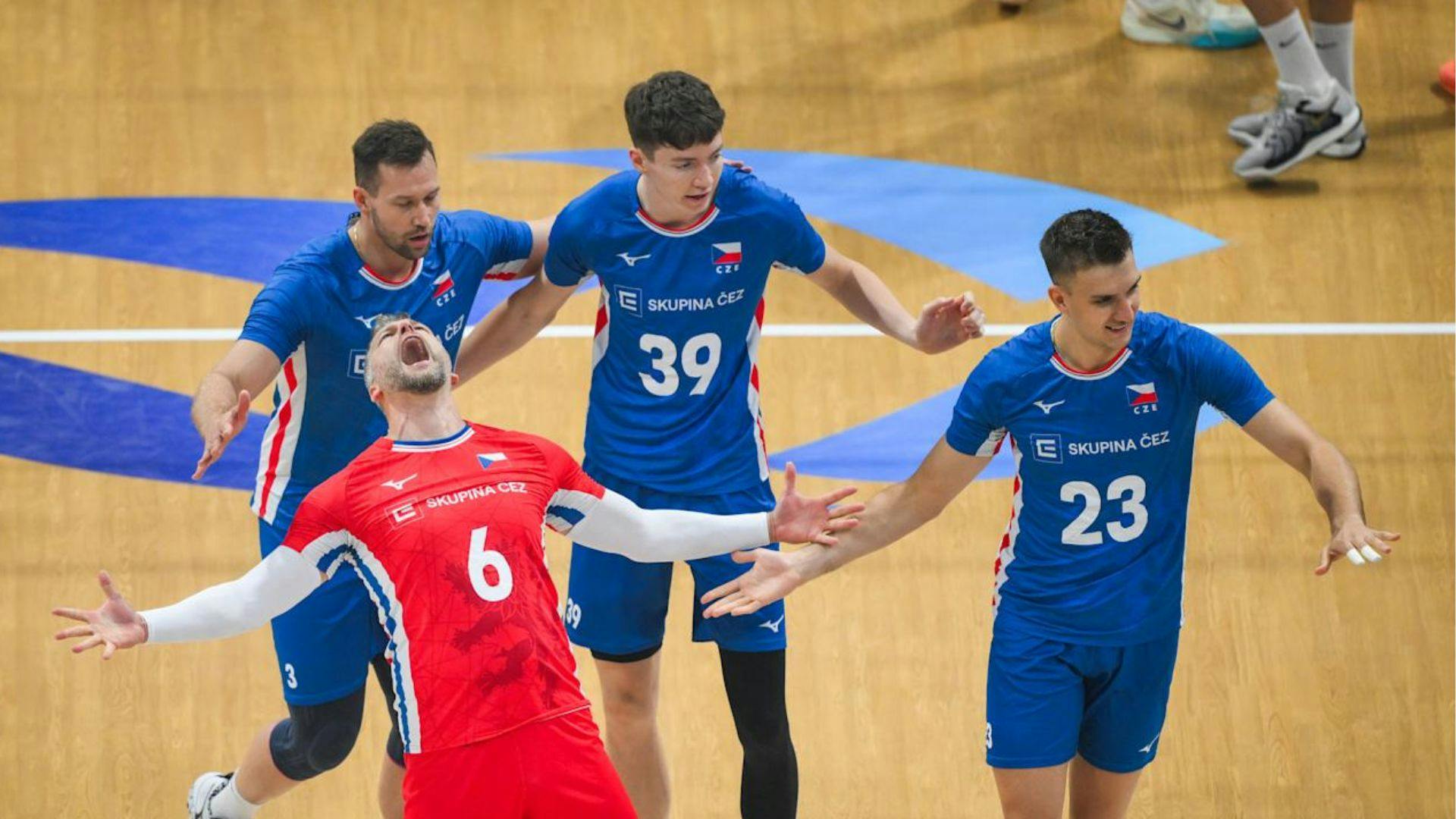Czechia advances to FIVB Worlds quarterfinals after sweeping Tunisia